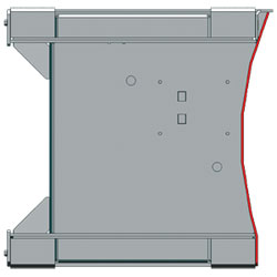 Compacteur de déchets HanseLifter® LiftPress LP1100, y compris