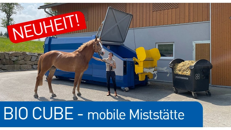 NEUHEIT - Pöttinger BIO CUBE | Pöttinger Entsorgungstechnik | News