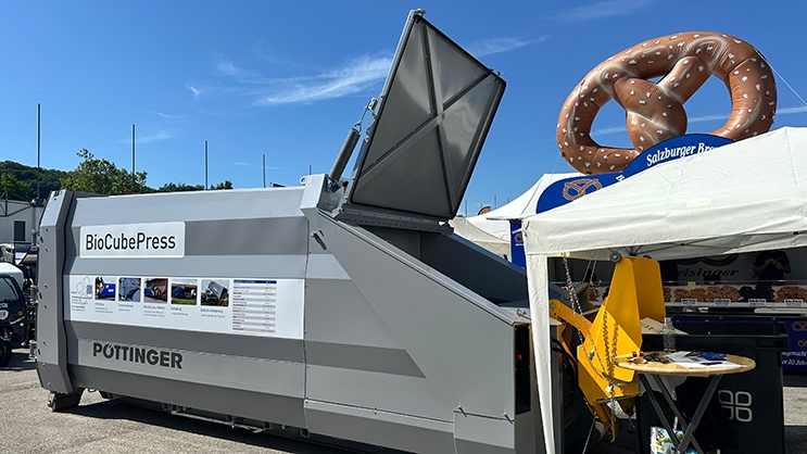 BioCubePress auf der Pferd Wels