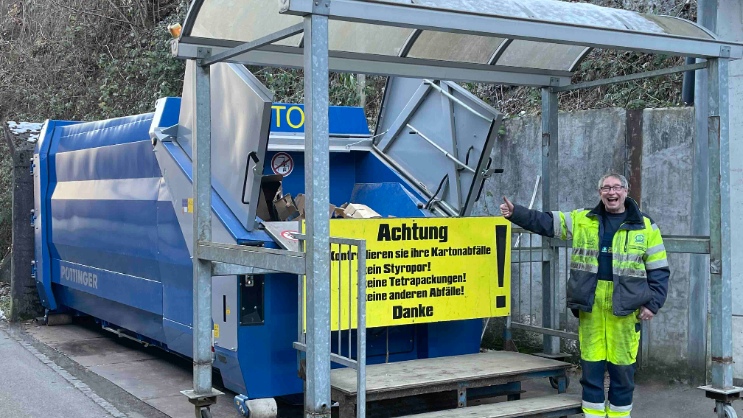 Disposal with Pöttinger is fun