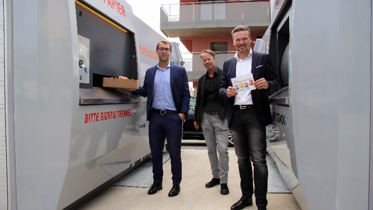 MULTIPRESS ECO: Smart press containers call the waste disposal ...
