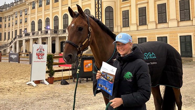BioCubePress at the Longines Global Champions Tour in Schönbrunn